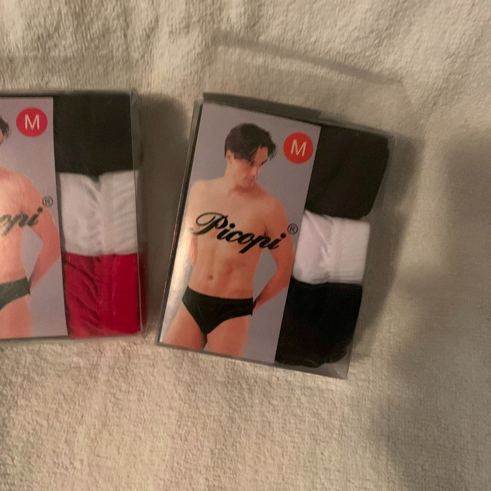 PICOPI MEN'S 3 PACK LOW RISE BOXER BRIEFS